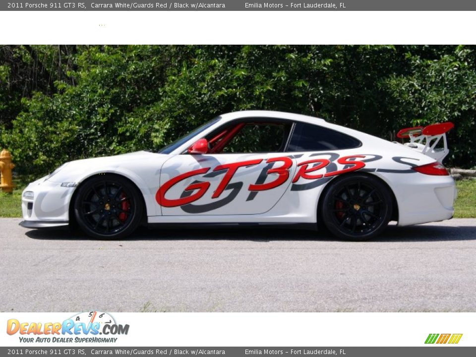 Carrara White/Guards Red 2011 Porsche 911 GT3 RS Photo #10