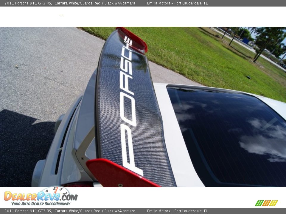 2011 Porsche 911 GT3 RS Carrara White/Guards Red / Black w/Alcantara Photo #17