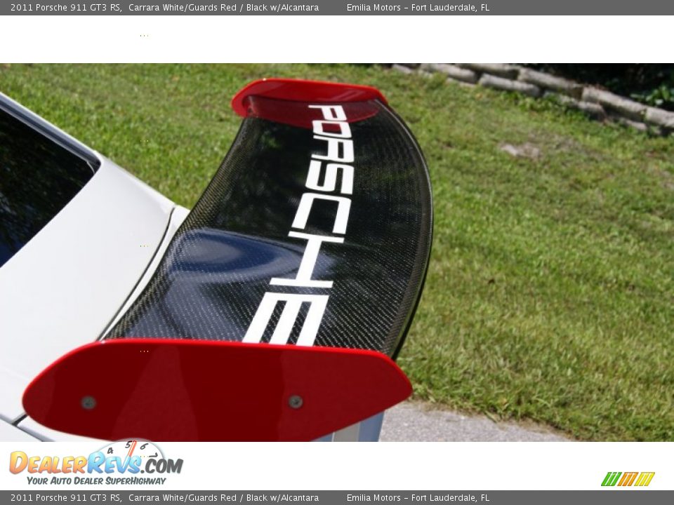 2011 Porsche 911 GT3 RS Carrara White/Guards Red / Black w/Alcantara Photo #19