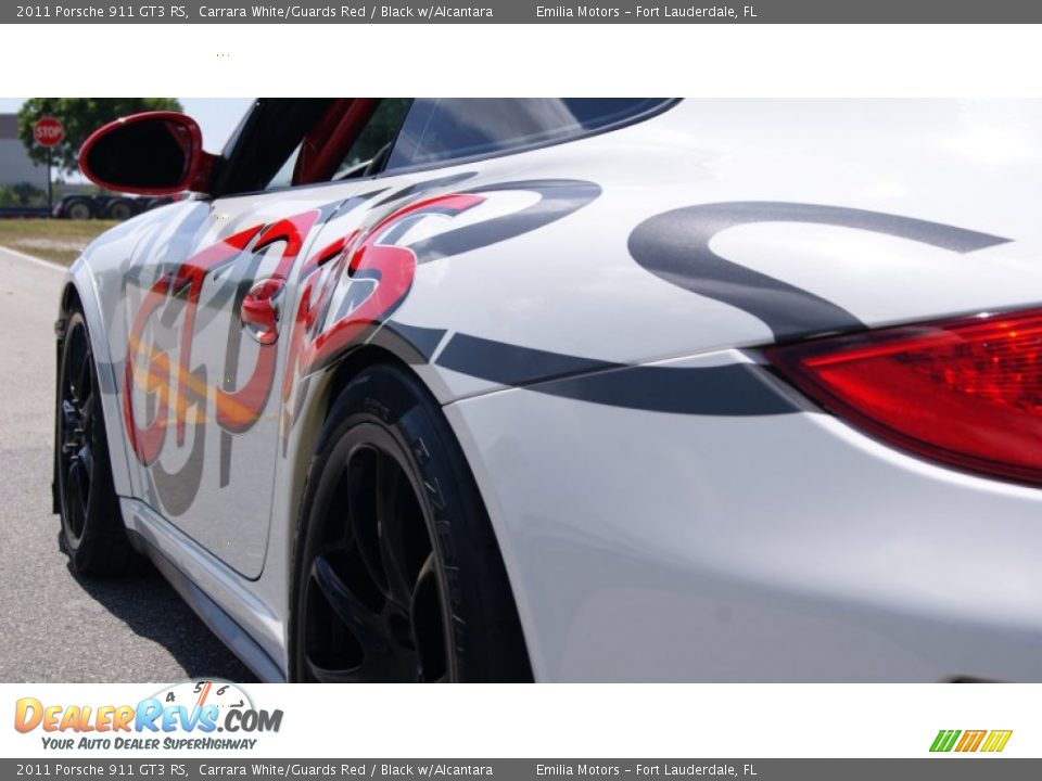 2011 Porsche 911 GT3 RS Carrara White/Guards Red / Black w/Alcantara Photo #20