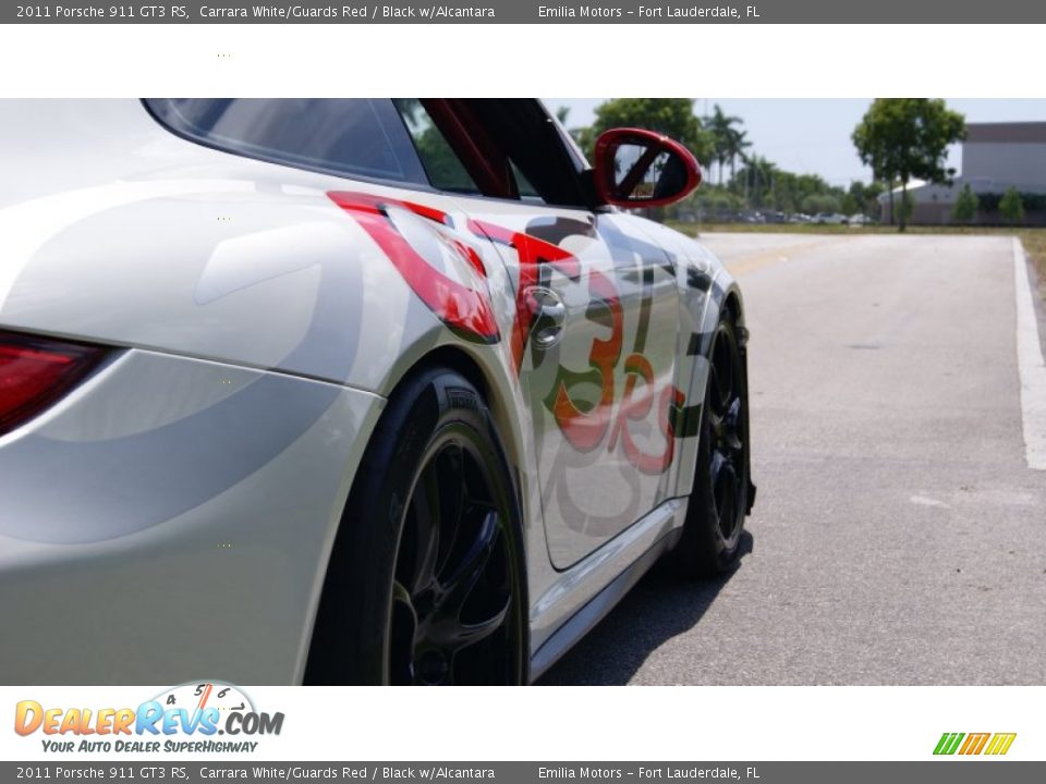 2011 Porsche 911 GT3 RS Carrara White/Guards Red / Black w/Alcantara Photo #21