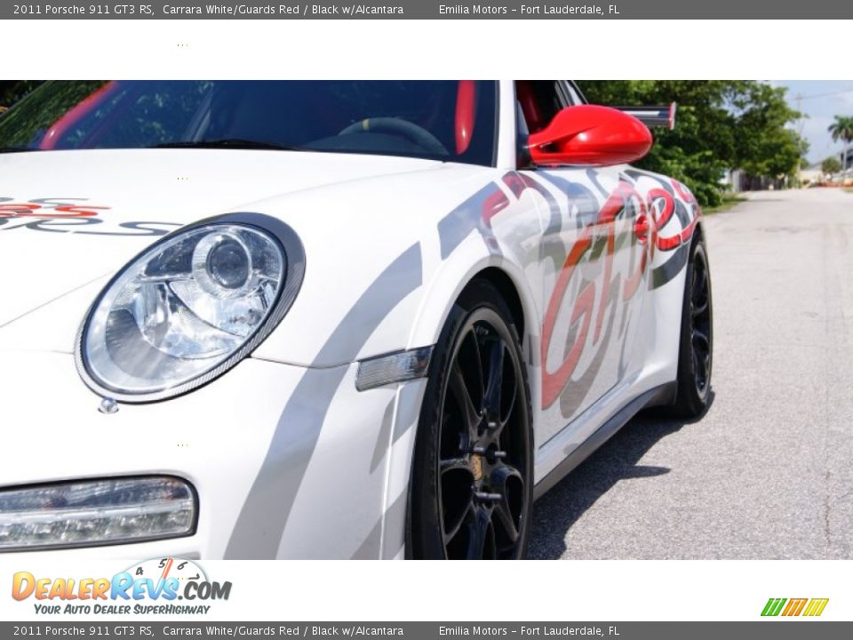 2011 Porsche 911 GT3 RS Carrara White/Guards Red / Black w/Alcantara Photo #23