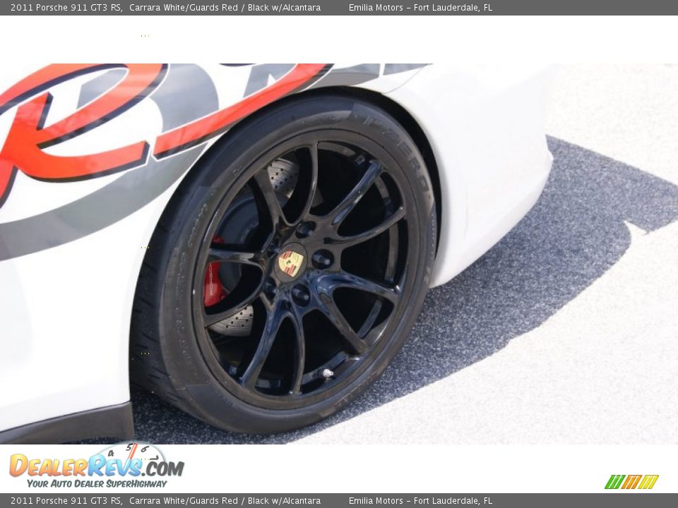 2011 Porsche 911 GT3 RS Carrara White/Guards Red / Black w/Alcantara Photo #26