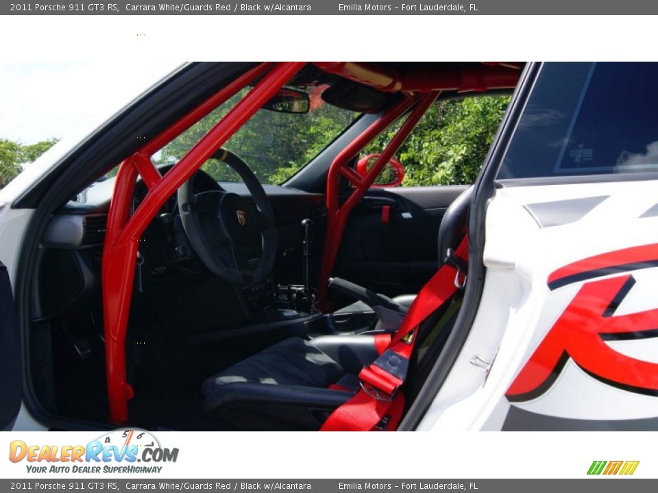 2011 Porsche 911 GT3 RS Carrara White/Guards Red / Black w/Alcantara Photo #28