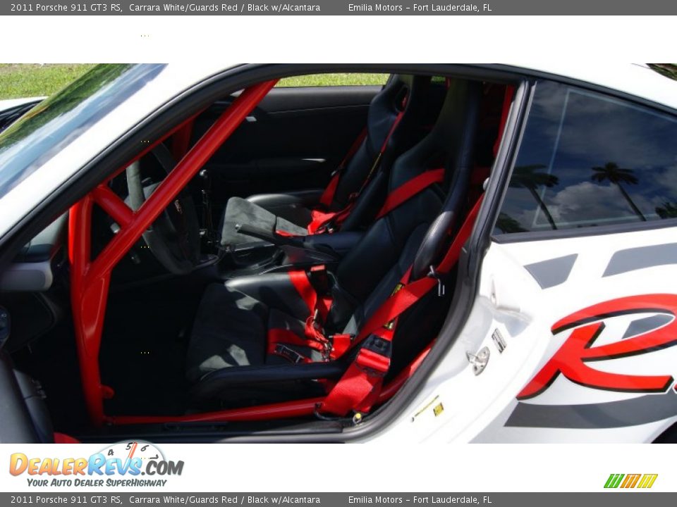 2011 Porsche 911 GT3 RS Carrara White/Guards Red / Black w/Alcantara Photo #30