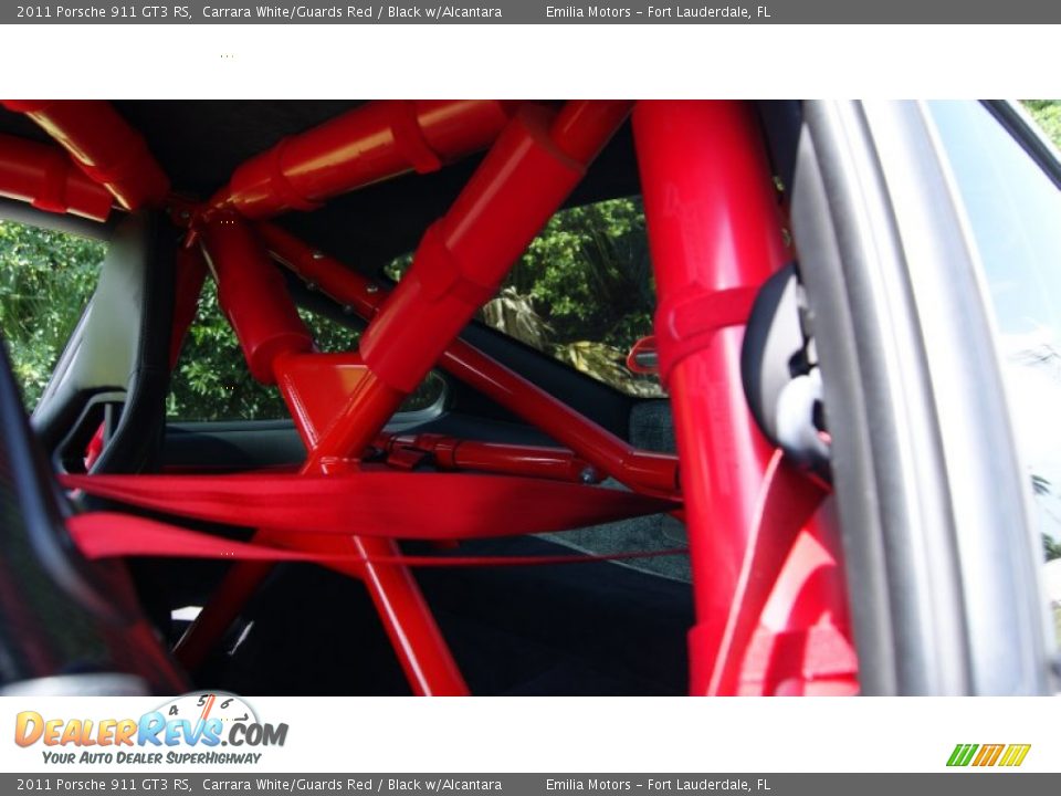 2011 Porsche 911 GT3 RS Carrara White/Guards Red / Black w/Alcantara Photo #36