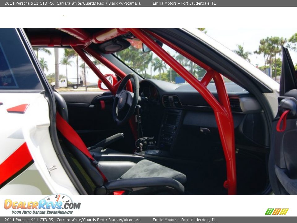 2011 Porsche 911 GT3 RS Carrara White/Guards Red / Black w/Alcantara Photo #39