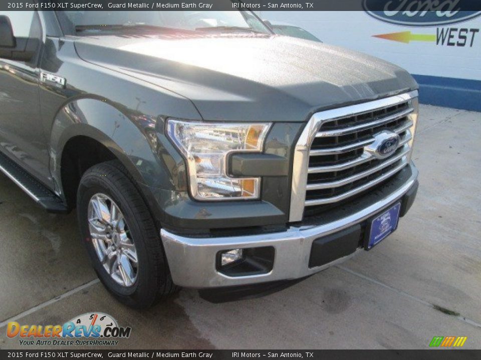 2015 Ford F150 XLT SuperCrew Guard Metallic / Medium Earth Gray Photo #2