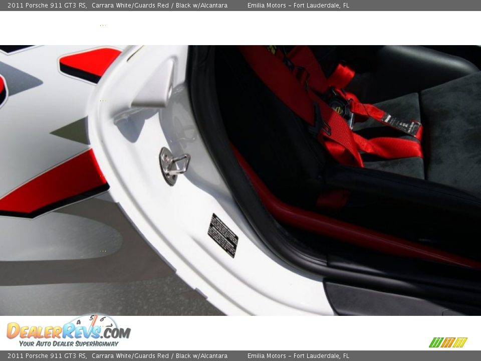 2011 Porsche 911 GT3 RS Carrara White/Guards Red / Black w/Alcantara Photo #47