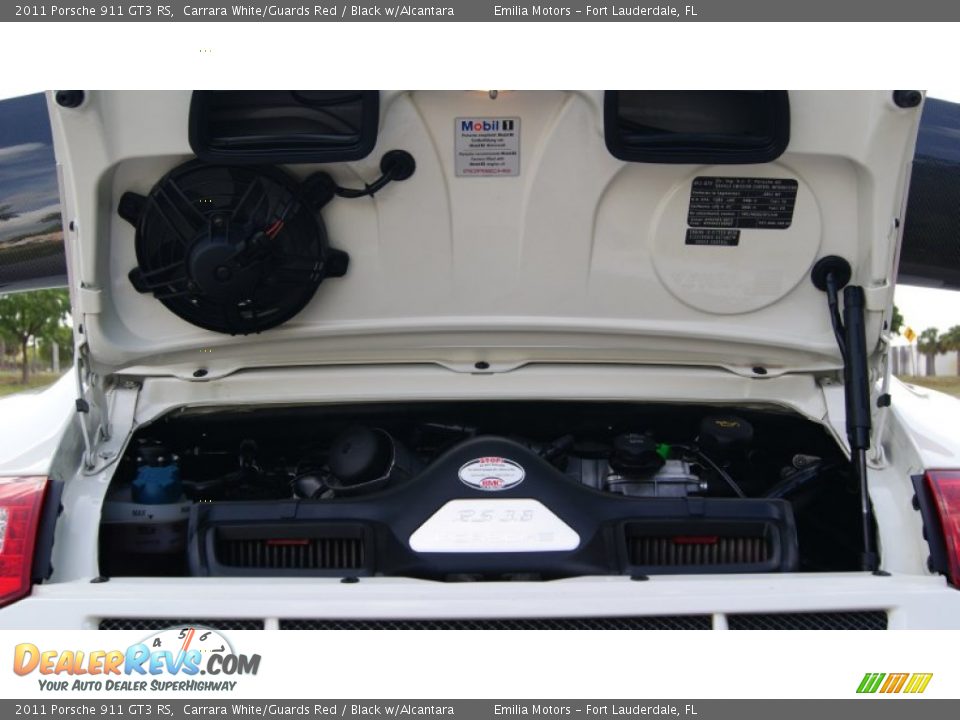 2011 Porsche 911 GT3 RS Carrara White/Guards Red / Black w/Alcantara Photo #52