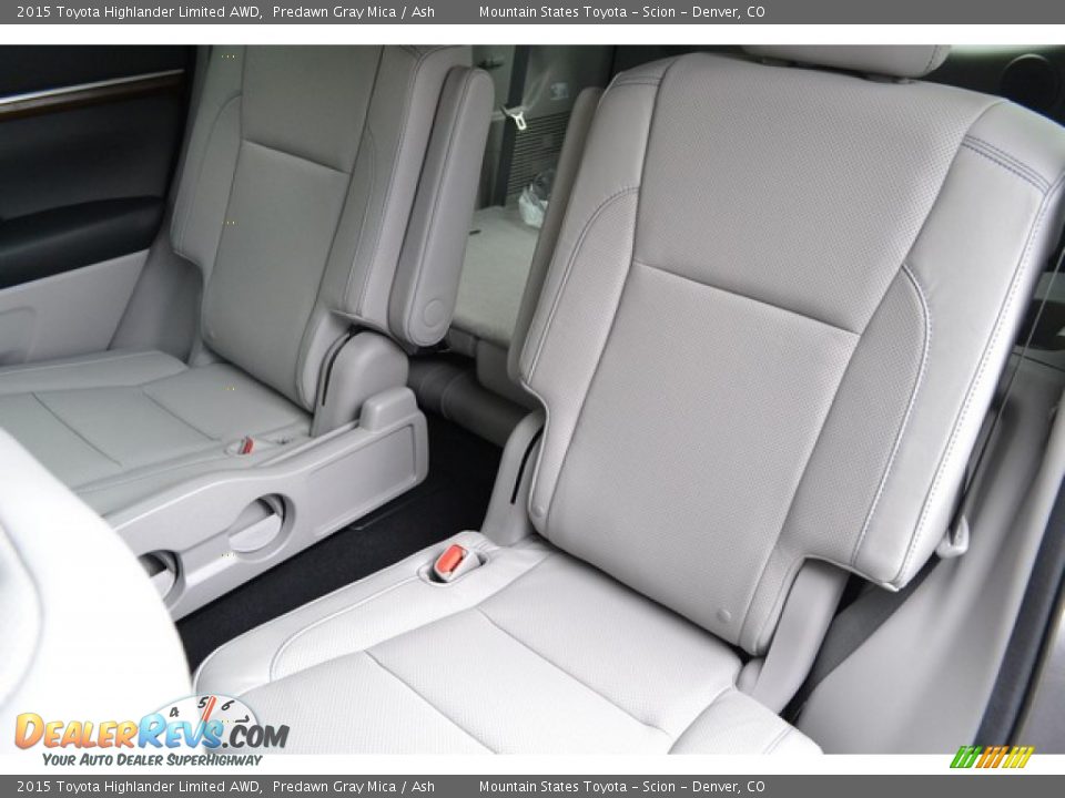 2015 Toyota Highlander Limited AWD Predawn Gray Mica / Ash Photo #7