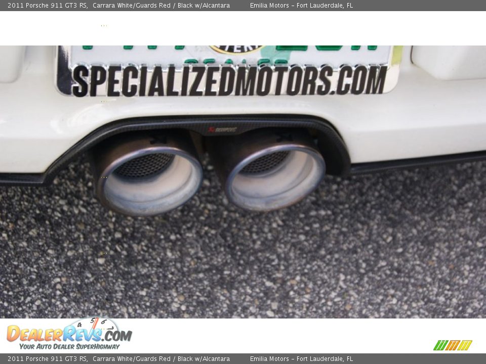 2011 Porsche 911 GT3 RS Carrara White/Guards Red / Black w/Alcantara Photo #53