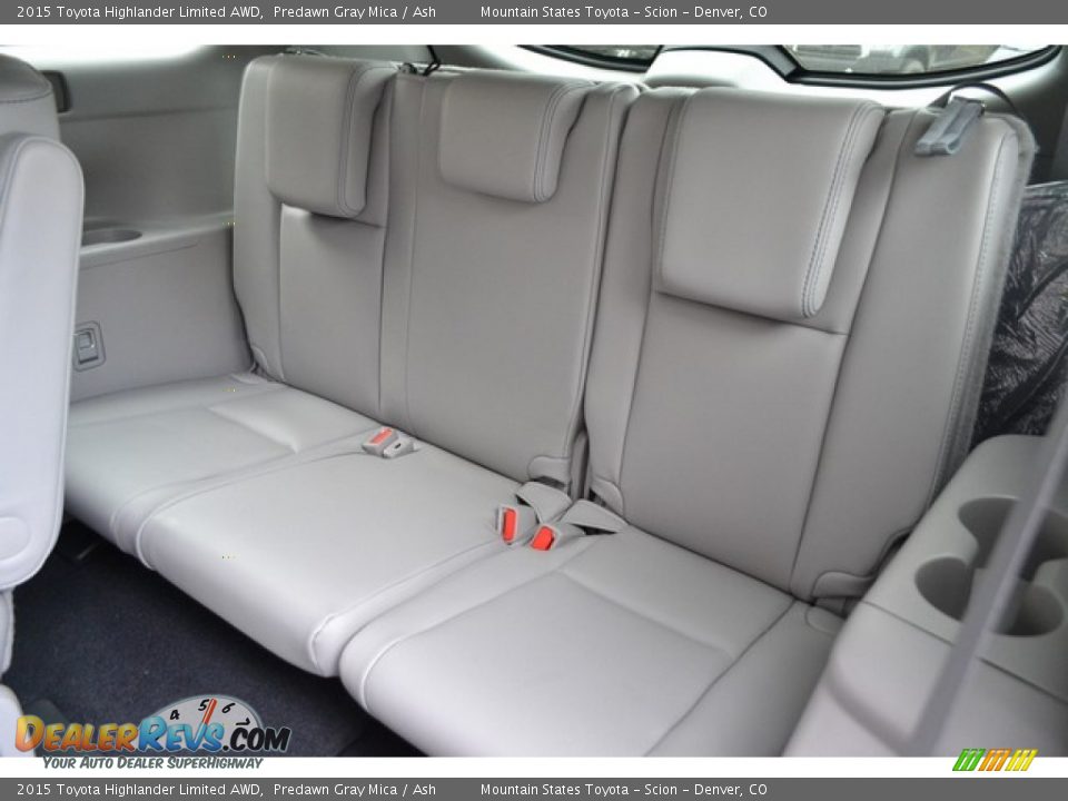 2015 Toyota Highlander Limited AWD Predawn Gray Mica / Ash Photo #8