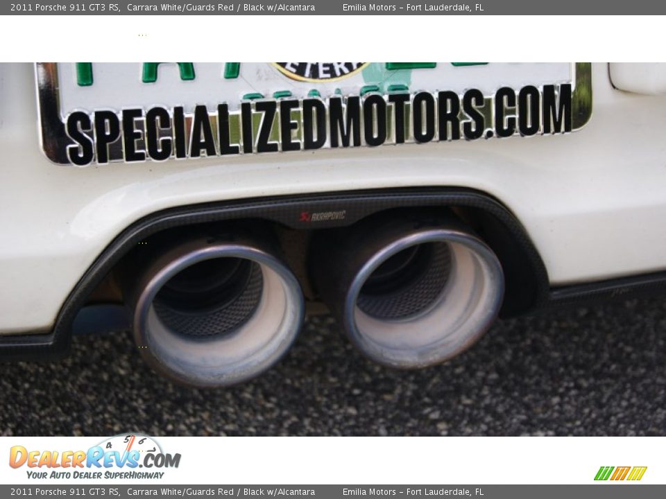 2011 Porsche 911 GT3 RS Carrara White/Guards Red / Black w/Alcantara Photo #54
