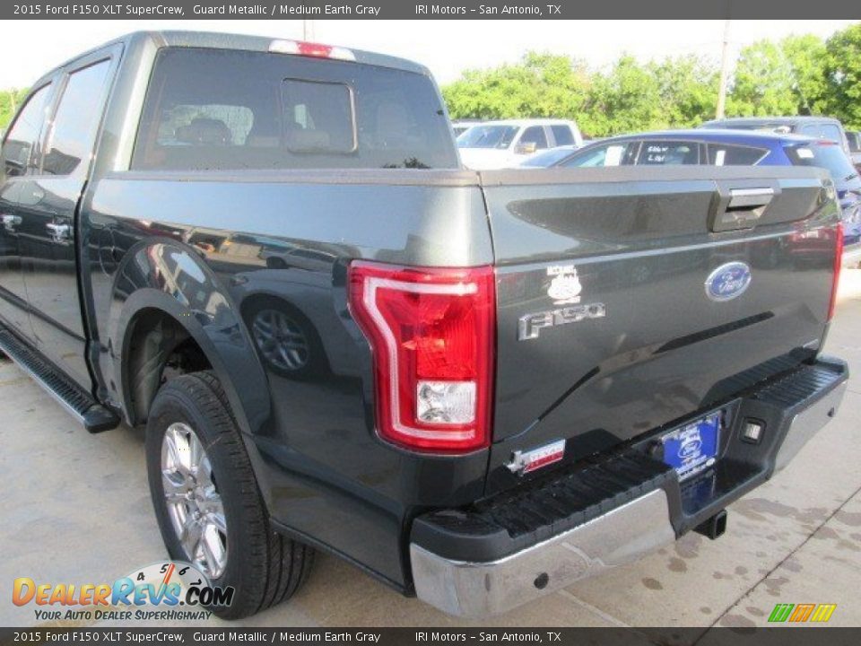 2015 Ford F150 XLT SuperCrew Guard Metallic / Medium Earth Gray Photo #10