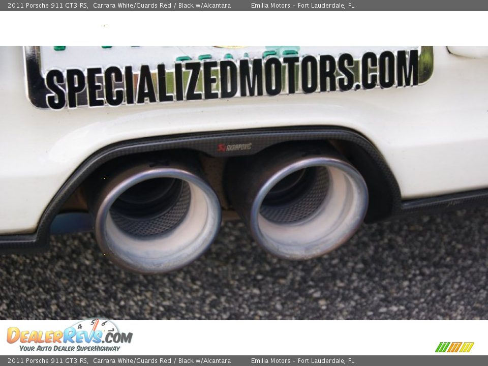 2011 Porsche 911 GT3 RS Carrara White/Guards Red / Black w/Alcantara Photo #55