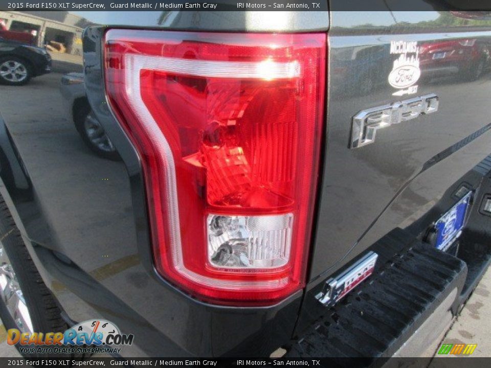 2015 Ford F150 XLT SuperCrew Guard Metallic / Medium Earth Gray Photo #11