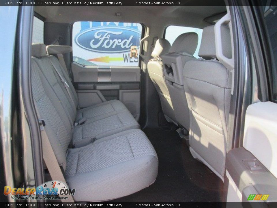 2015 Ford F150 XLT SuperCrew Guard Metallic / Medium Earth Gray Photo #16