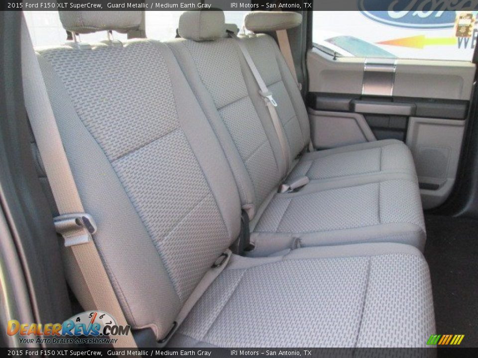 2015 Ford F150 XLT SuperCrew Guard Metallic / Medium Earth Gray Photo #17