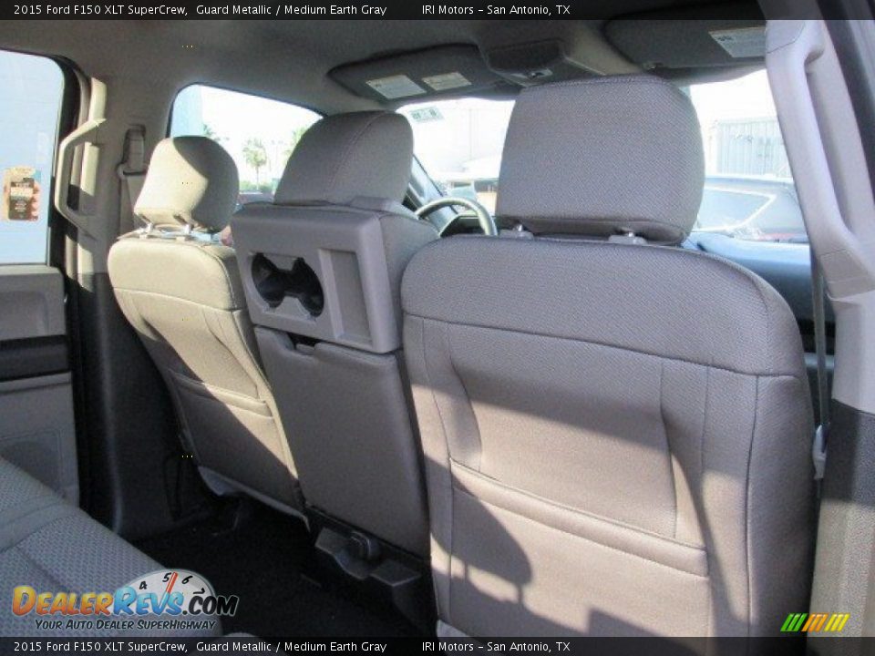 2015 Ford F150 XLT SuperCrew Guard Metallic / Medium Earth Gray Photo #18