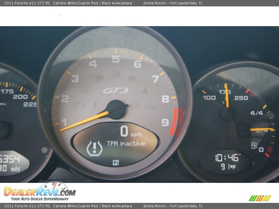 2011 Porsche 911 GT3 RS Carrara White/Guards Red / Black w/Alcantara Photo #66