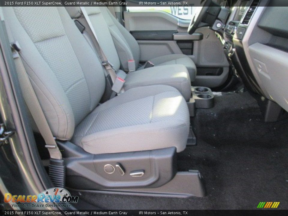 2015 Ford F150 XLT SuperCrew Guard Metallic / Medium Earth Gray Photo #21