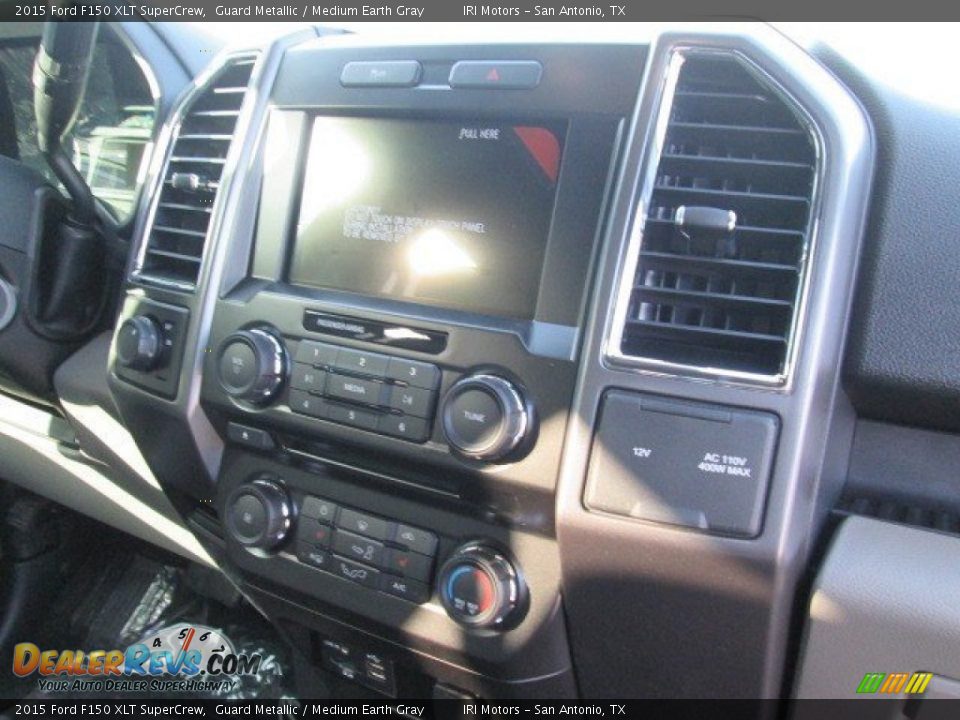 2015 Ford F150 XLT SuperCrew Guard Metallic / Medium Earth Gray Photo #24