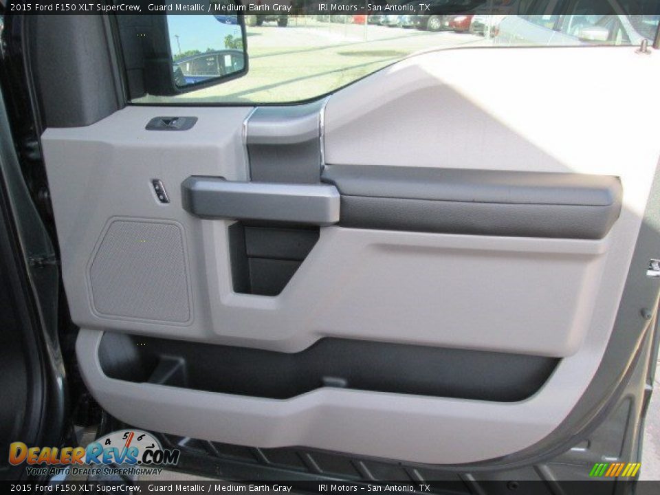2015 Ford F150 XLT SuperCrew Guard Metallic / Medium Earth Gray Photo #26
