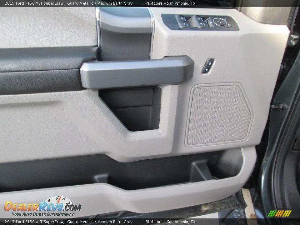 2015 Ford F150 XLT SuperCrew Guard Metallic / Medium Earth Gray Photo #31