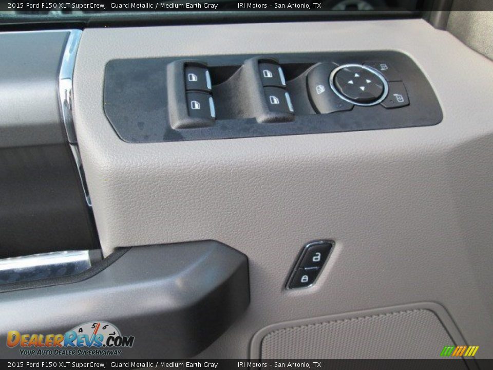 2015 Ford F150 XLT SuperCrew Guard Metallic / Medium Earth Gray Photo #32