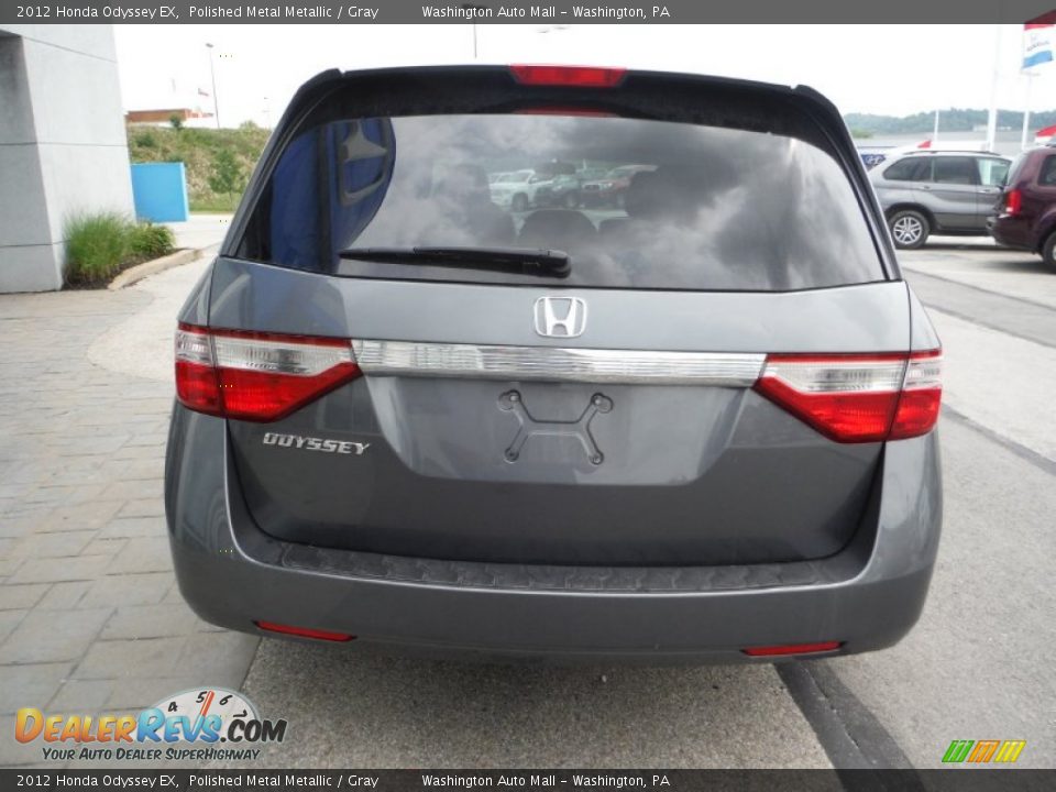 2012 Honda Odyssey EX Polished Metal Metallic / Gray Photo #6