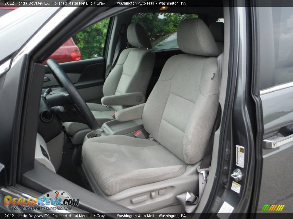 2012 Honda Odyssey EX Polished Metal Metallic / Gray Photo #7