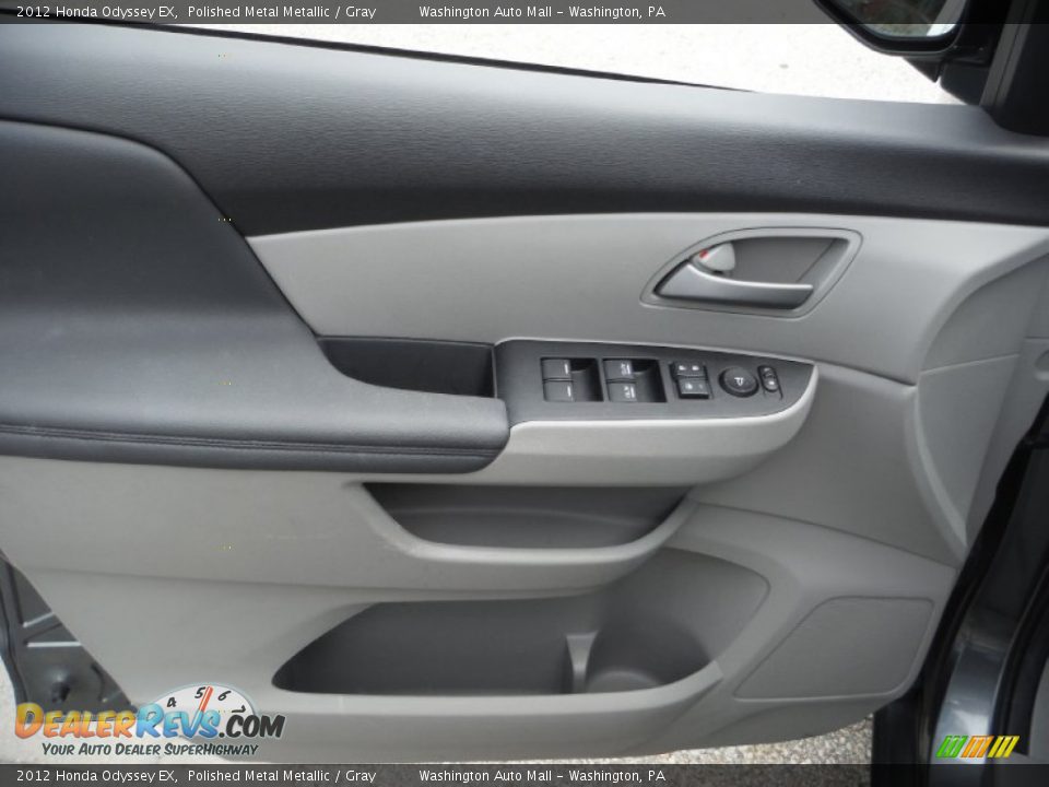 2012 Honda Odyssey EX Polished Metal Metallic / Gray Photo #9