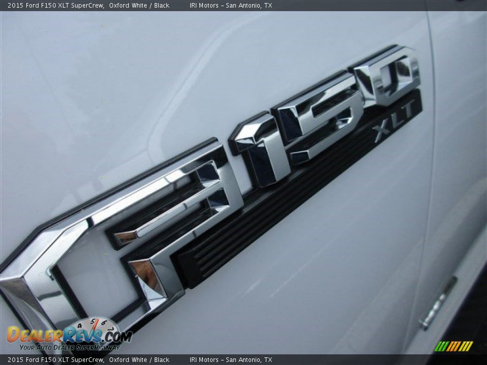2015 Ford F150 XLT SuperCrew Oxford White / Black Photo #3