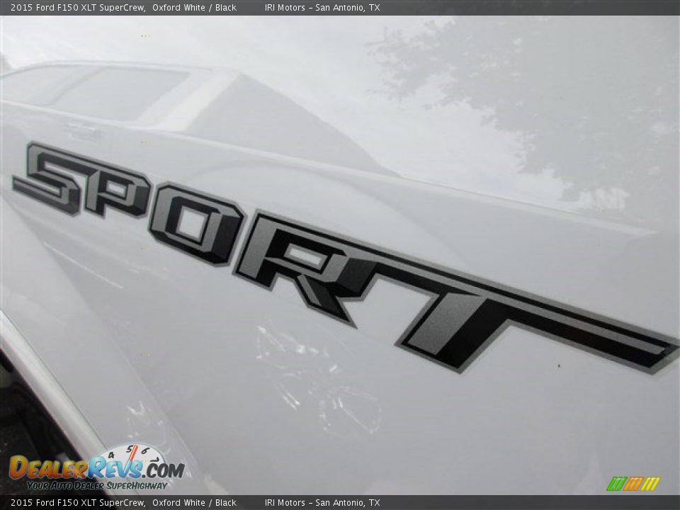2015 Ford F150 XLT SuperCrew Oxford White / Black Photo #5