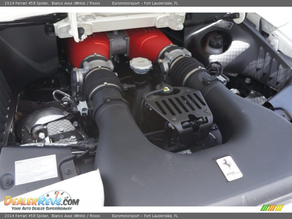 2014 Ferrari 458 Spider 4.5 Liter DI DOHC 32-Valve V8 Engine Photo #66