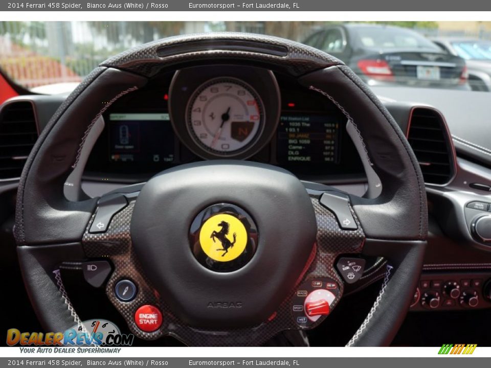 2014 Ferrari 458 Spider Steering Wheel Photo #79