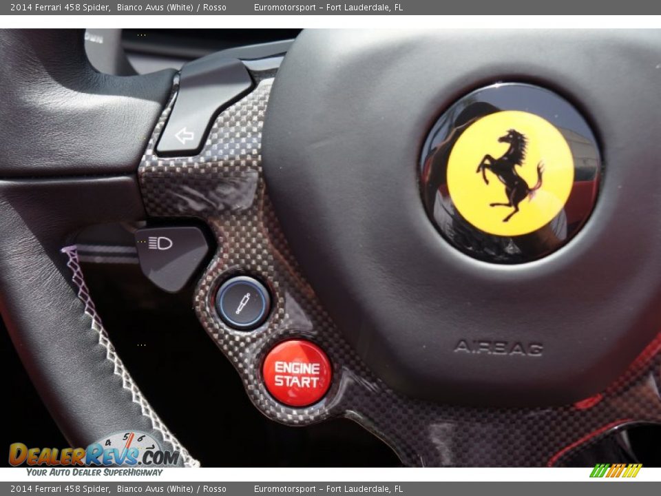 2014 Ferrari 458 Spider Steering Wheel Photo #80