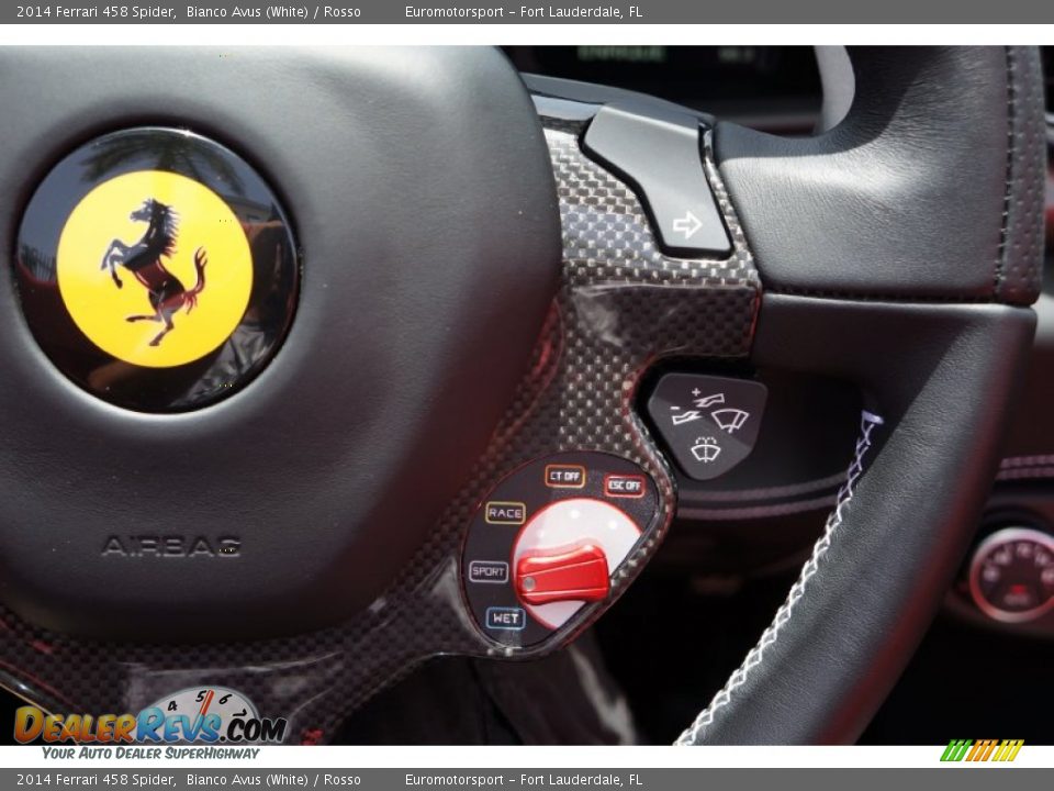 2014 Ferrari 458 Spider Steering Wheel Photo #81