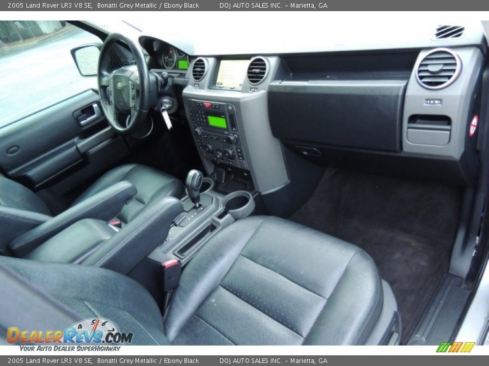 2005 Land Rover LR3 V8 SE Bonatti Grey Metallic / Ebony Black Photo #20