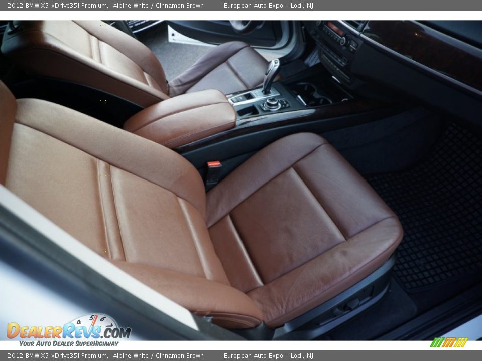 2012 BMW X5 xDrive35i Premium Alpine White / Cinnamon Brown Photo #7