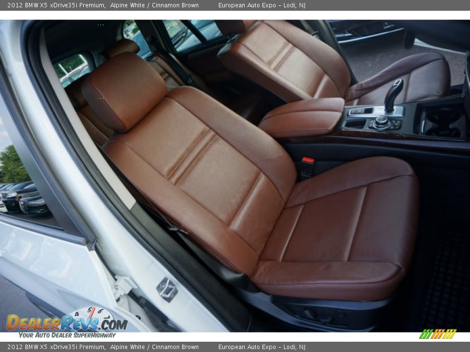 2012 BMW X5 xDrive35i Premium Alpine White / Cinnamon Brown Photo #8