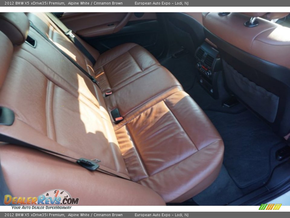 2012 BMW X5 xDrive35i Premium Alpine White / Cinnamon Brown Photo #9