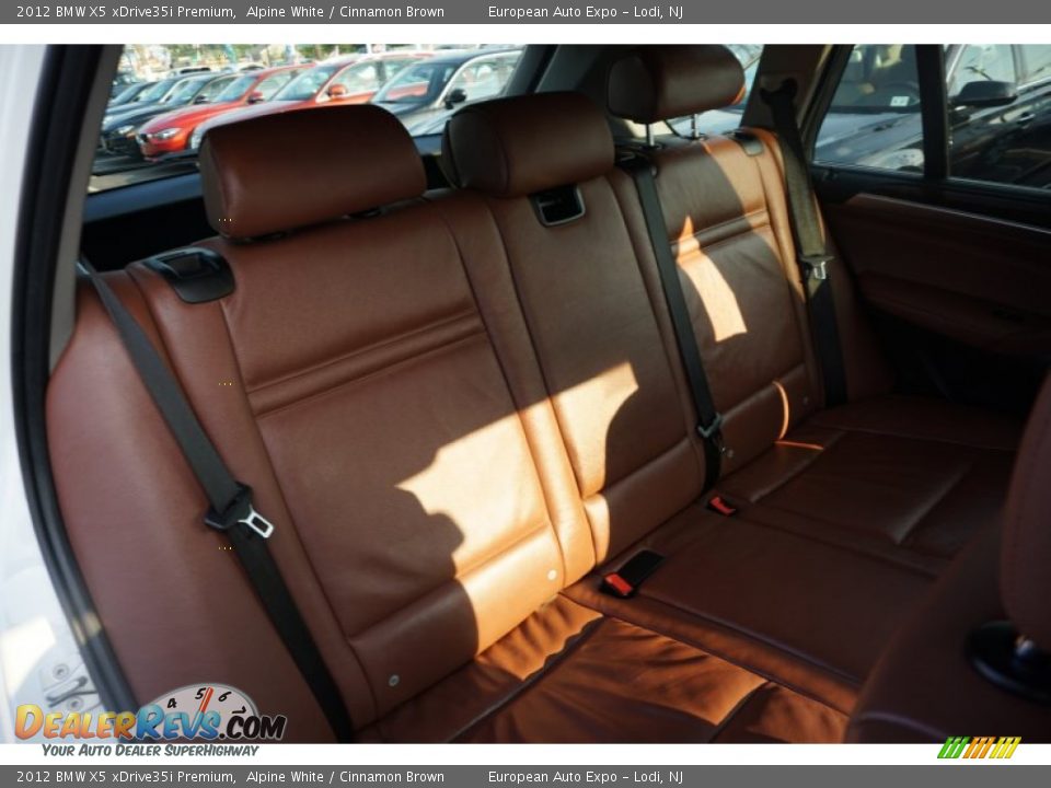 2012 BMW X5 xDrive35i Premium Alpine White / Cinnamon Brown Photo #10