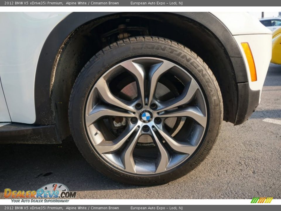 2012 BMW X5 xDrive35i Premium Alpine White / Cinnamon Brown Photo #18