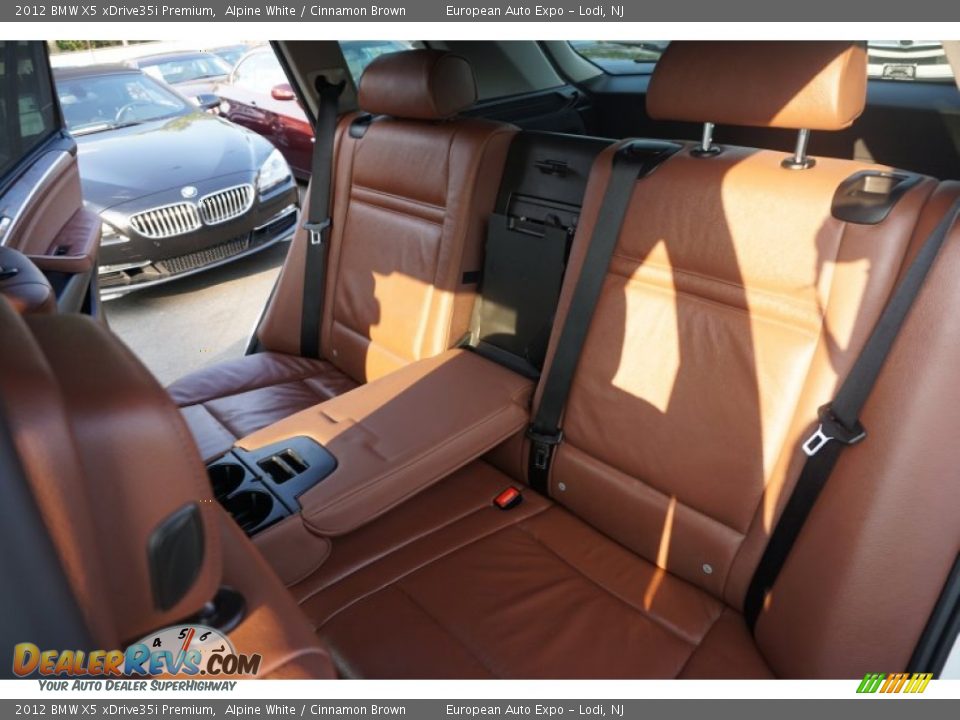 2012 BMW X5 xDrive35i Premium Alpine White / Cinnamon Brown Photo #21