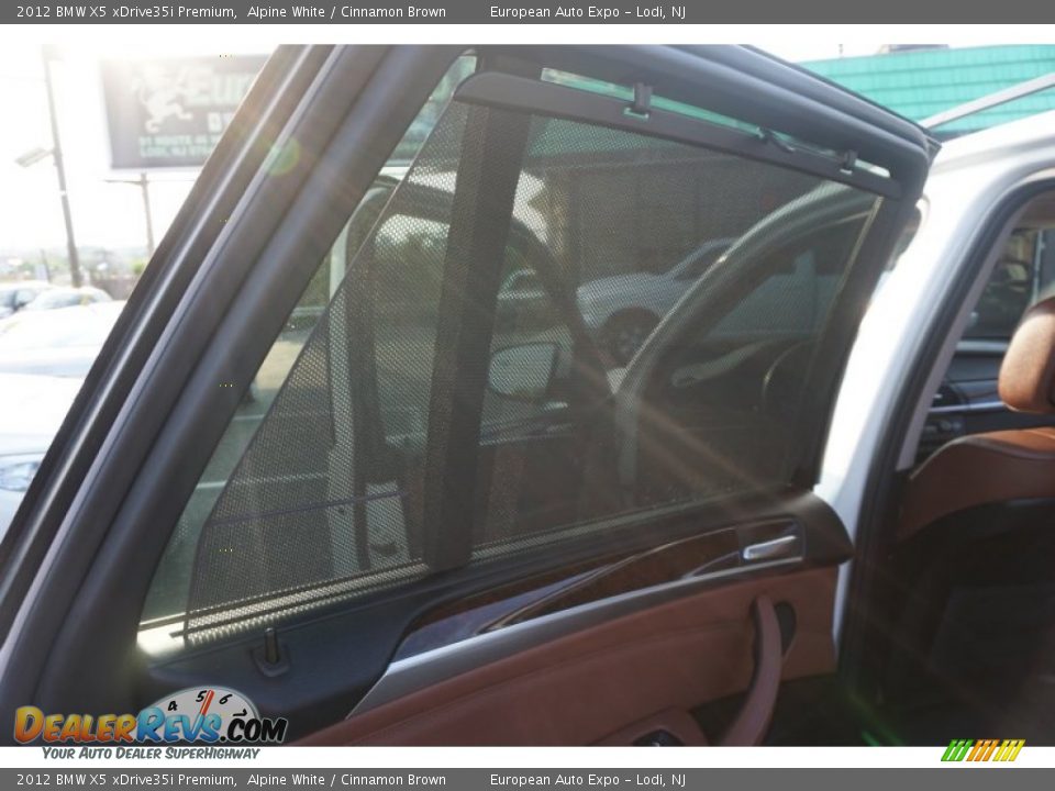2012 BMW X5 xDrive35i Premium Alpine White / Cinnamon Brown Photo #22