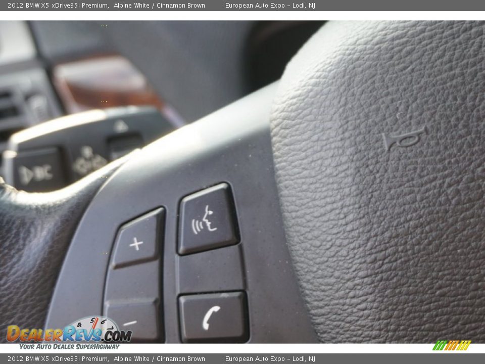 2012 BMW X5 xDrive35i Premium Alpine White / Cinnamon Brown Photo #29