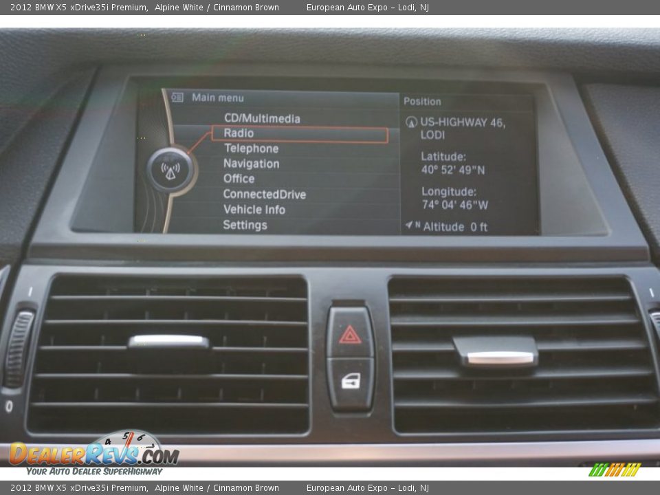 2012 BMW X5 xDrive35i Premium Alpine White / Cinnamon Brown Photo #32