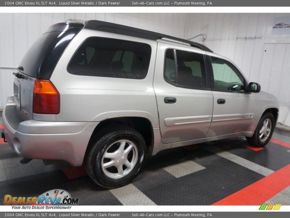 2004 GMC Envoy XL SLT 4x4 Liquid Silver Metallic / Dark Pewter Photo #7